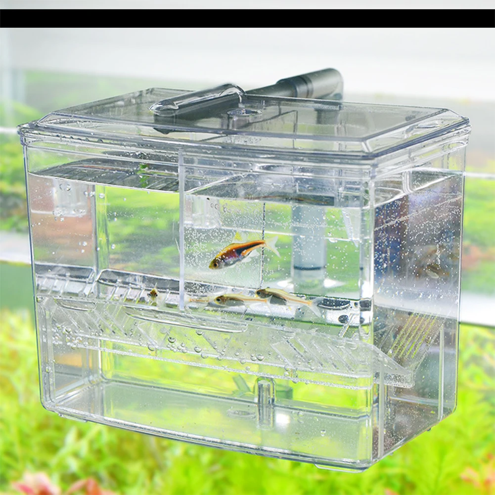 Pet Supplies Fish - 1.25L 2.5L Akvaryum Balık Yetiştirme Kutusu,