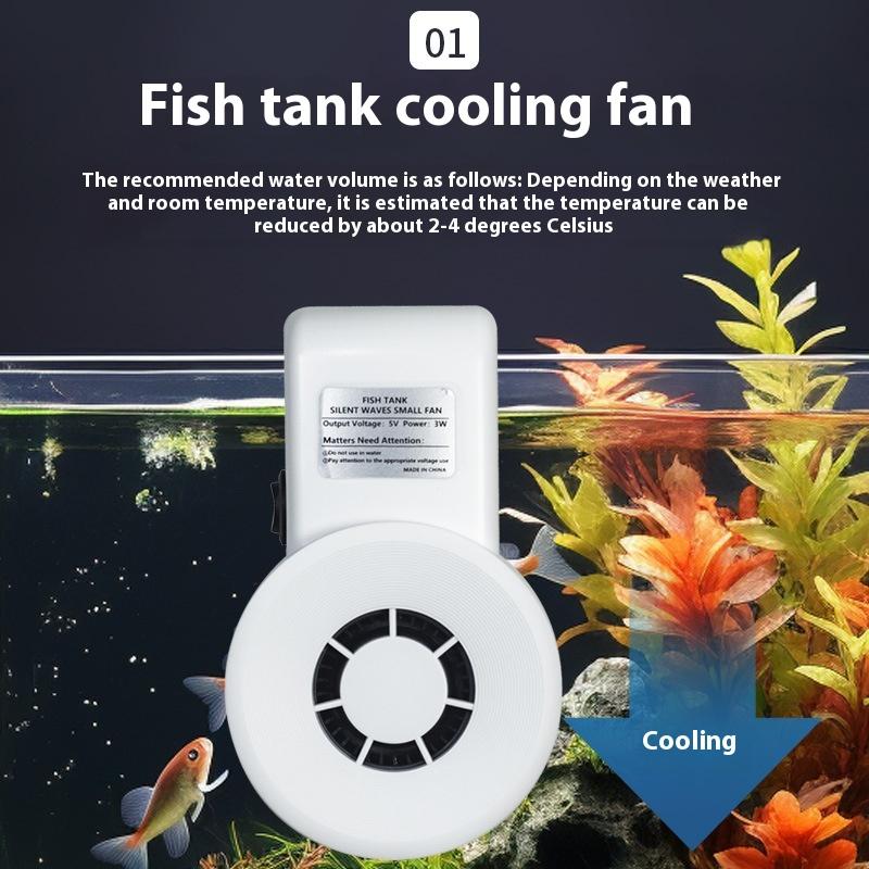 Yeni Mini Akvaryum Soğutma Fan - Pet Supplies Fish incelemesi ve fiyatı