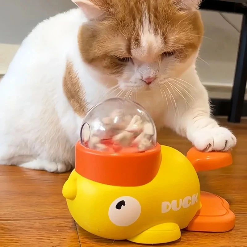 Sarı Ördek Şeklinde İnteraktif - Interactive Cat Toy incelemesi ve fiyatı
