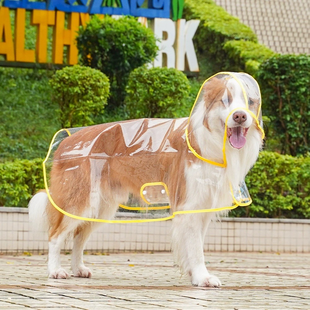 Şeffaf Köpek Yağmurluğu, Tüm V - Dog Raincoat incelemesi ve fiyatı