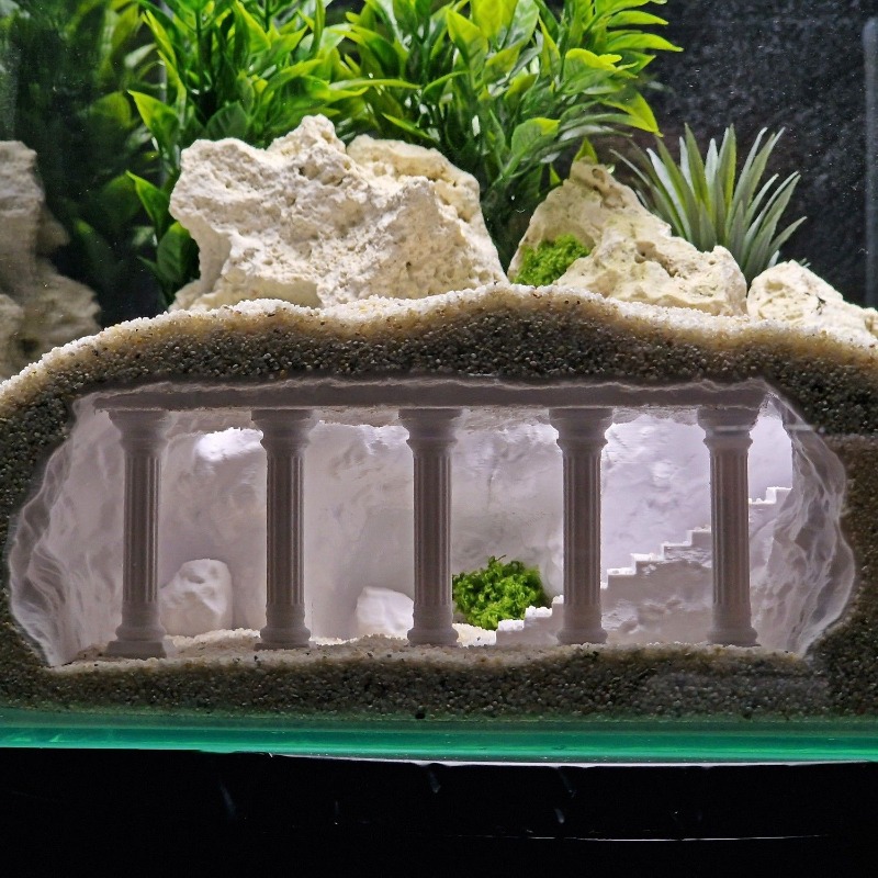 Balık Tankı Mağarası Su Peyzaj - Pet Supplies Fish incelemesi ve fiyatı